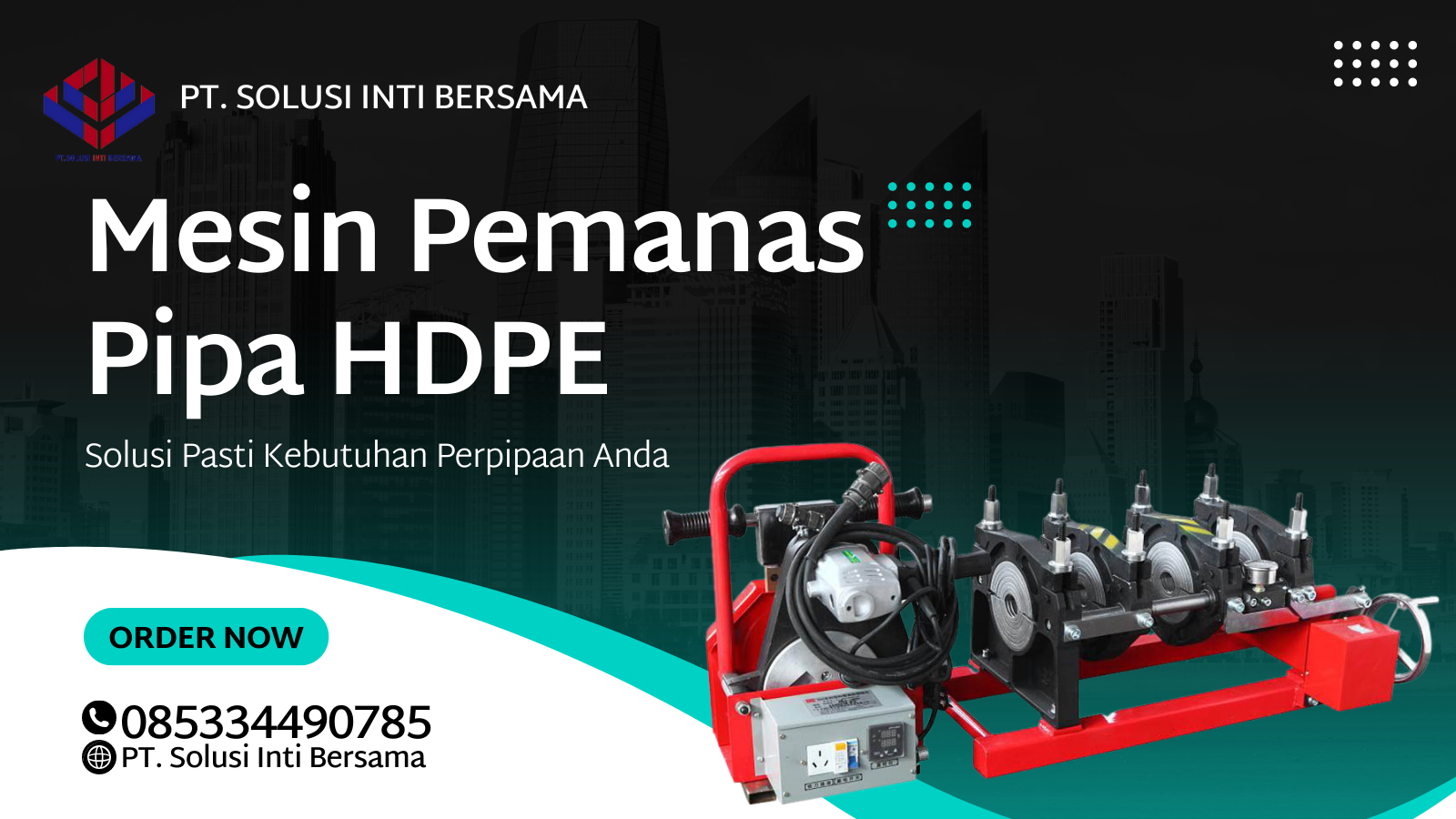 Harga Update Distributor Mesin Penyambung pipa HDPE Kabupaten Sleman