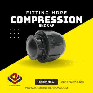 Sabungan Fitting end cap HDPE