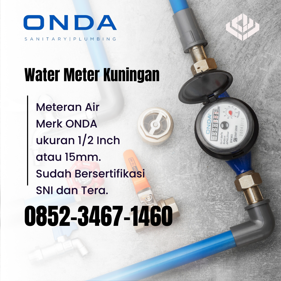 Water Meter Bali 2025 | Harga Jual Distributor ONDA
