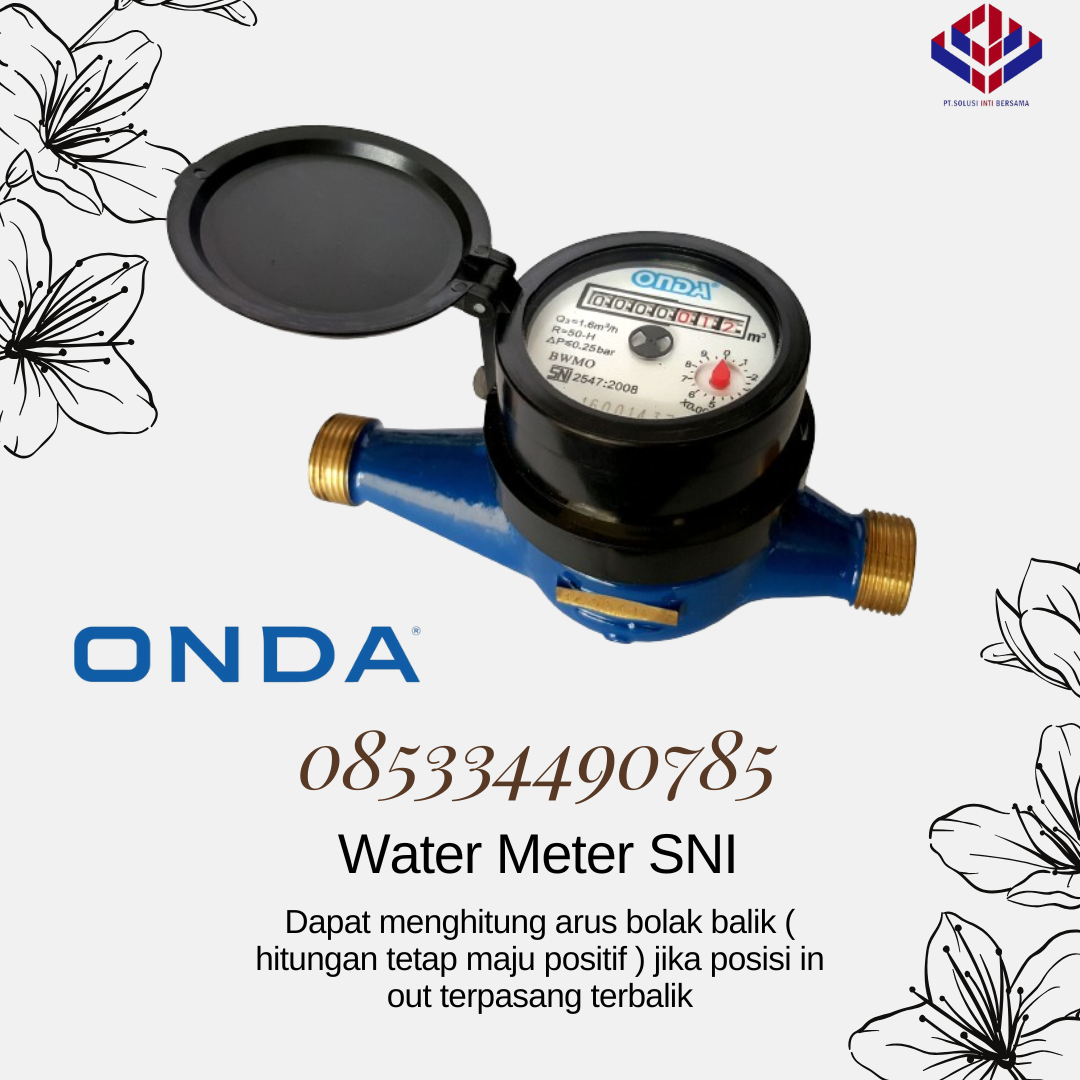 Jual Meteran Air ONDA Kabupaten MUSI BANYUASIN